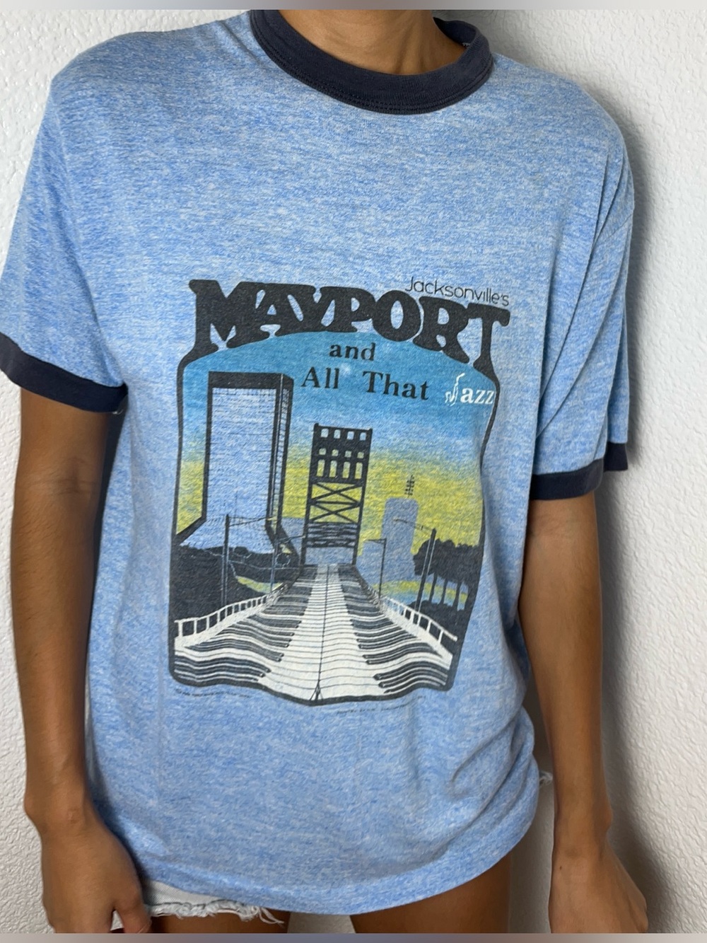 Vintage Jacksonville Mayport Florida and all that jazz tee